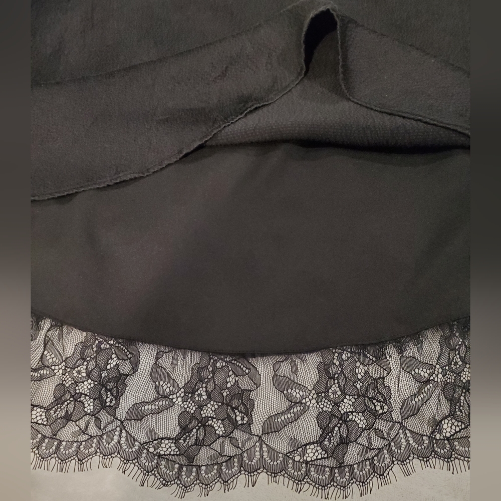 Catherine Malandrino Vintage Silk Top, Black Size Small EUC - Picture 4 of 5